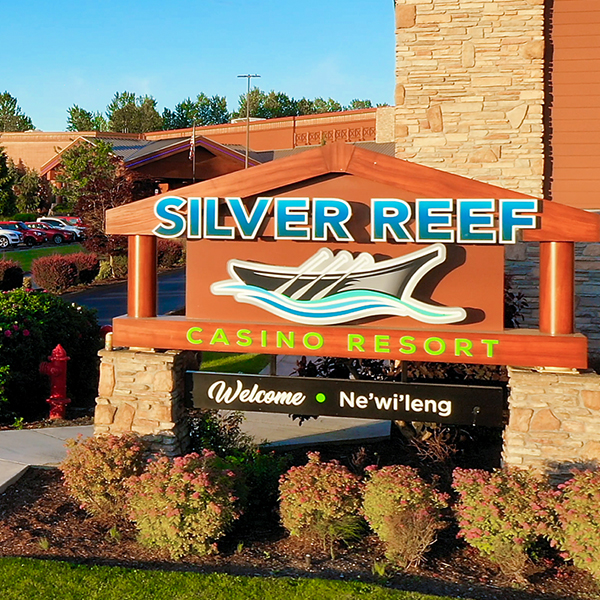 Entrance To Silver Reef Casino Resort